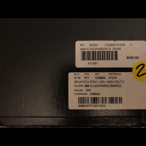 Dolce & Gabbana Leather Pony skin leopard print - Picture 5 of 7